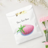 Sachets En Papier Fraisier Personnalisé  (Scellé)