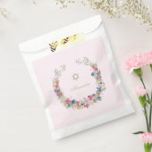 Sachets En Papier Frame Religieux Juif Élégant Fleurs de Champ (Scellé)