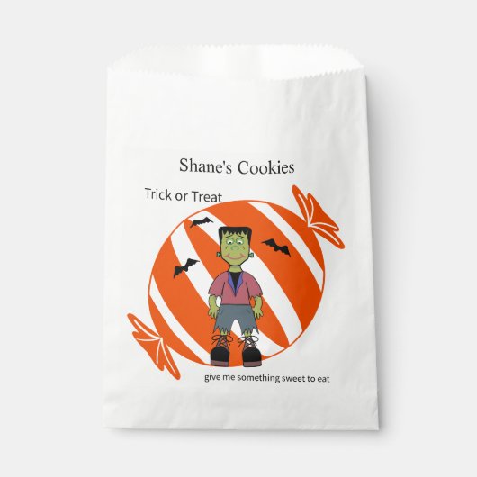 Sachets En Papier Frankenstein Cookie Sleeve (Devant)