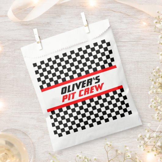 Sachets En Papier Frappe d'équipage de conduite personnalisé À damie (Coupé)