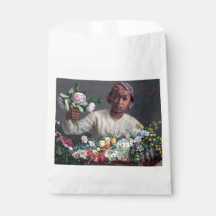 Sachets En Papier Frédéric Bazille - Jeune femme aux pivoines