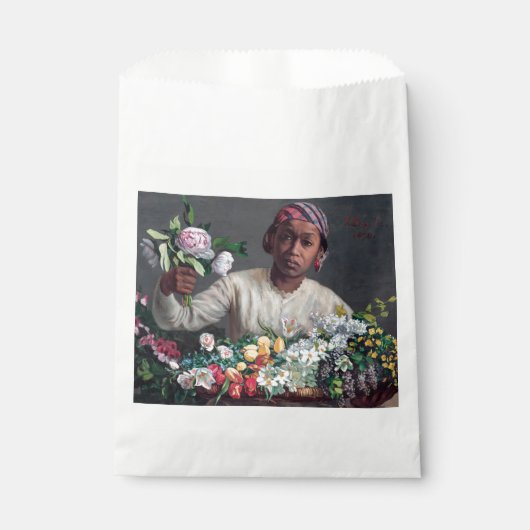 Sachets En Papier Frédéric Bazille - Jeune femme aux pivoines (Devant)
