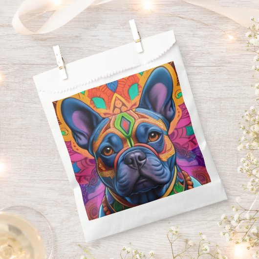 Sachets En Papier Frenchie Fun (Coupé)
