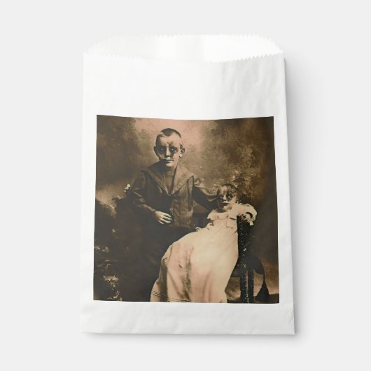 Sachets En Papier Frères zombies (Devant)