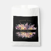 Sachets En Papier Fresque, Bouquet fleur sauvage, écriture manuscrit (Devant)