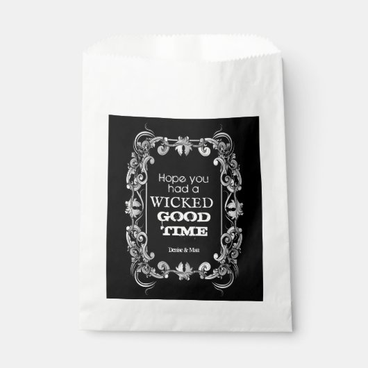 Sachets En Papier Friandises d'Halloween (Devant)