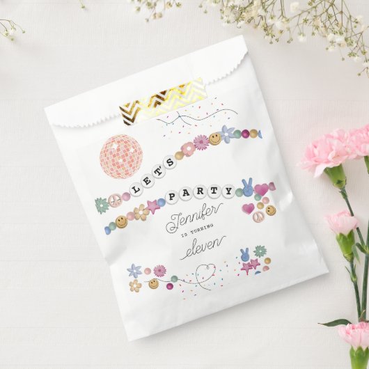 Sachets En Papier Friendship Bracelet fille bijoux fête d'anniversai (Scellé)