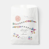 Sachets En Papier Friendship Bracelet fille bijoux fête d'anniversai (Devant)