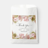 Sachets En Papier Frontière florale de Boho (Devant)