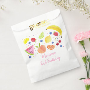 Sachets En Papier Fruits à deux tti Deuxième anniversaire