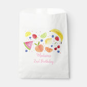 Sachets En Papier Fruits à deux tti Deuxième anniversaire (Devant)
