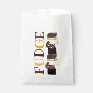 Sachets En Papier Fudge Stack Confection Confection Sucres de confis