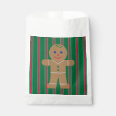 Sachets En Papier Fun and Fancy Christmas Gingbread Homme (Devant)