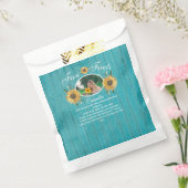 Sachets En Papier Fun Fun Fact Parti Russe Tournesol Turquoise Bois (Scellé)