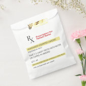 Sachets En Papier Fun Novelty Rx Prescription Étiquette Candy Hallow (Scellé)