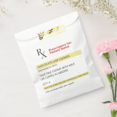 Sachets En Papier Fun Novelty Rx Prescription Étiquette cookies (Scellé)