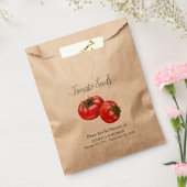 Sachets En Papier Funérailles commémoratives des semences de tomates (Scellé)