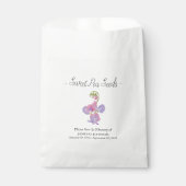 Sachets En Papier Funérailles Memorial Sweet Pea Seed (Devant)
