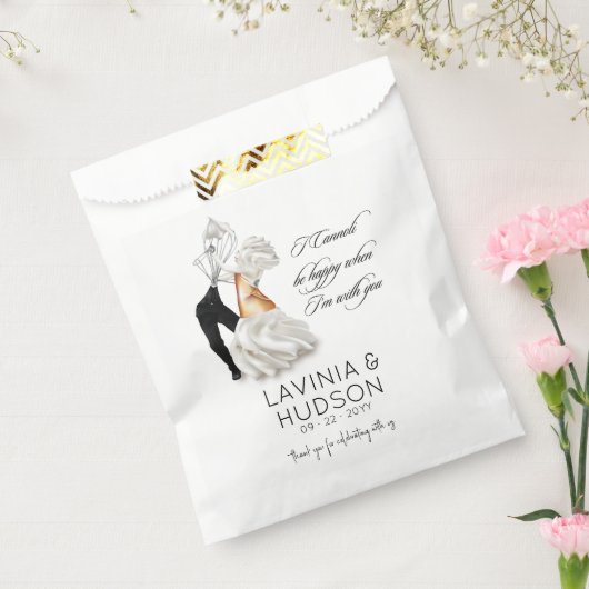 Sachets En Papier Funny Cannoli Mariage italien (Scellé)