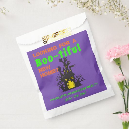Sachets En Papier Funny Halloween Real Estate Haunted House (Scellé)