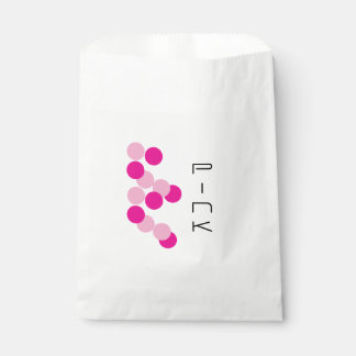 Sachets En Papier Fusion rose harmonieuse