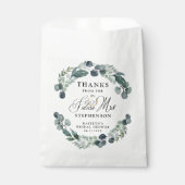 Sachets En Papier Future Mme Greenery Fête des mariées Merci (Devant)