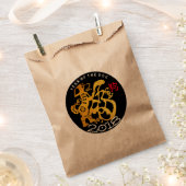 Sachets En Papier G Chien Papercut Chinois Nouvel An 2018 Kraft Favo (Coupé)