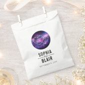 Sachets En Papier Galaxy Hearts Constellation Mariage Personnalisé (Coupé)