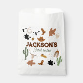 Sachets En Papier Garçon Mon premier rodéo Cowboy 1er anniversaire (Devant)