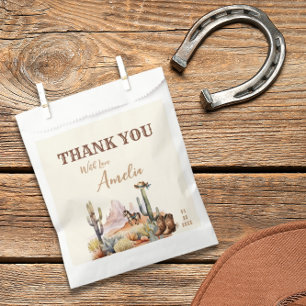 Sachets En Papier Garçon Occidental Un Petit Cow-Boy Baby Shower Rus