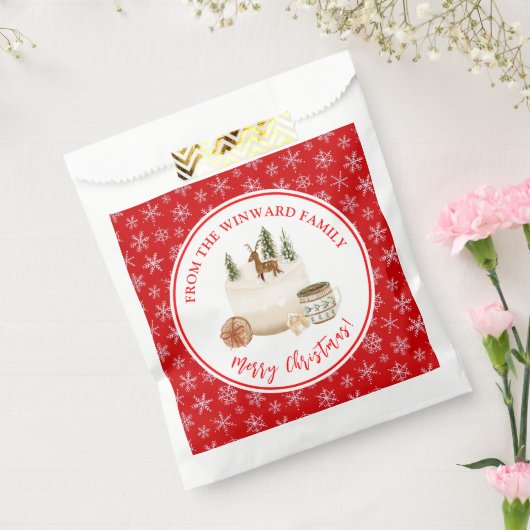 Sachets En Papier Gâteau de Noël de Cuisine de Fêtes (Scellé)