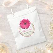 Sachets En Papier Gerber Rose Daisy Green Candy Buffet Mariage Favor (Coupé)