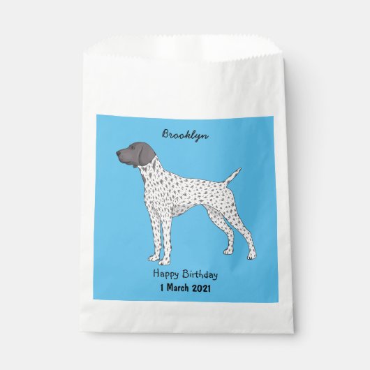 Sachets En Papier German Shorthred Pointer dog (Devant)