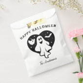 Sachets En Papier Ghost Halloween mignon Avec Coeur Et Chat (Scellé)