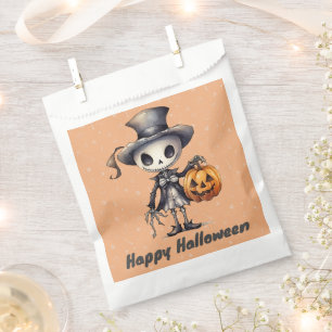 Sachets En Papier Ghoul en haut de chapeau mignon Arrière - plan Hal