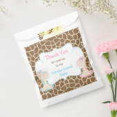 Sachets En Papier Giraffe Boy & Girl Genre Revevela Party (Scellé)