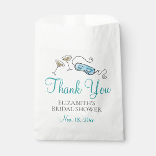 Sachets En Papier Glamour Diadème Cocktail Réception de Mariage Mign