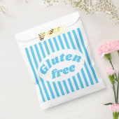 Sachets En Papier Gluten Gratuit Bleu Blancs Bonbons Bleu Bleu Strip (Scellé)