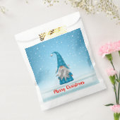 Sachets En Papier Gnome bleu sur neige (Scellé)