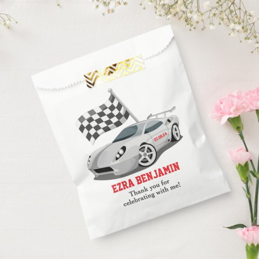 Sachets En Papier Go-Kart Car Racing Bar Mitzvah (Scellé)
