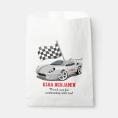 Sachets En Papier Go-Kart Car Racing Bar Mitzvah (Devant)