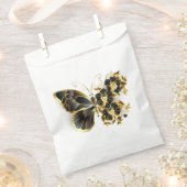 Sachets En Papier Gold flower Butterfly with Black Orchid (Coupé)
