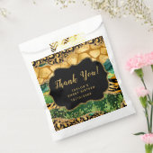 Sachets En Papier Gold Green Safari Agate Sweet sixteen Merci (Scellé)