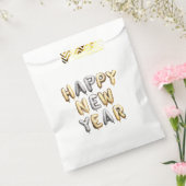 Sachets En Papier Gold Grey Happy New Year (Scellé)