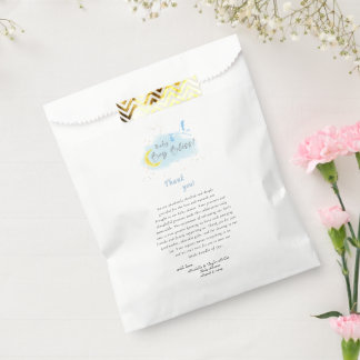 Sachets En Papier Gold Starlit Baby Boy Bliss Stores Livraison spéci