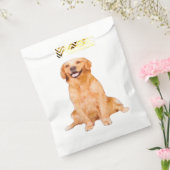 Sachets En Papier Golden Retriever Sitting (Scellé)