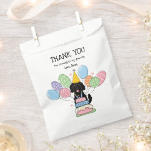 Sachets En Papier Goldendoodle Anniversaire Merci Favoriser Sac