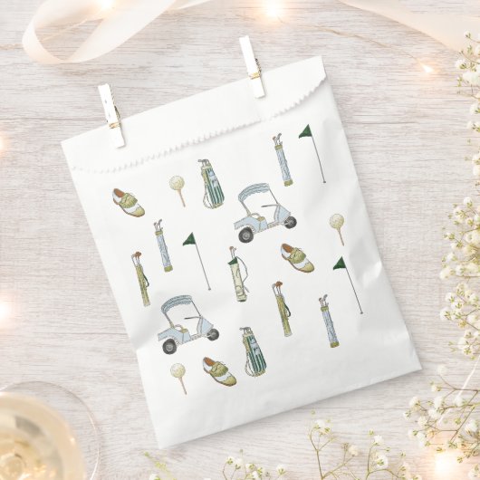 Sachets En Papier Golf (Coupé)