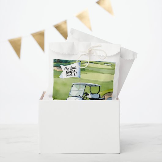 Sachets En Papier Golf 1er anniversaire golfeur d'un an (Fête)