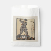 Sachets En Papier Golf au fil du temps : Man Swing Golf Club (Devant)